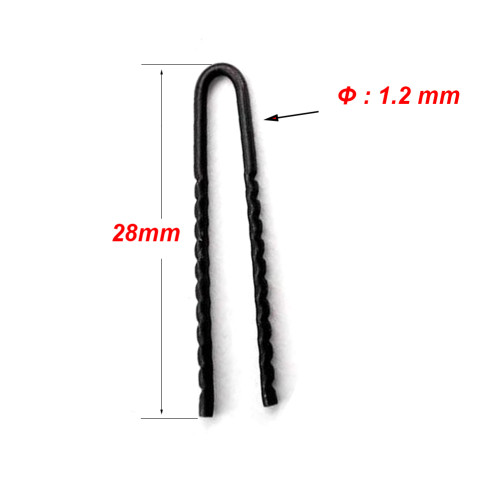 Carp Fishing Snap , U Shape Snap, Black Color