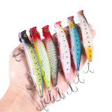 13G 11CM Popper Fishing Lures Hard Bait Artificial Wobblers for Trolling Baits for Fishing Tackle Swimbait