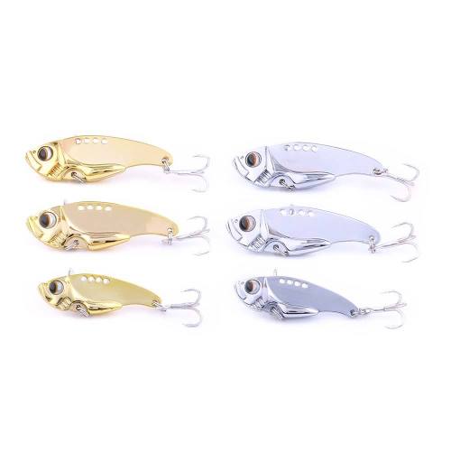 Metal Vib Blade Bait 5g 8g 12g Spinner Spoon Fishing Lures Vibration Hard Bait Fishing Tackle