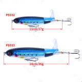 Tractor Pencil Lifelike Fishing Lures 13G 11CM Hard Baits 3D Eyes Fishing Wobblers Bass Pike Trout