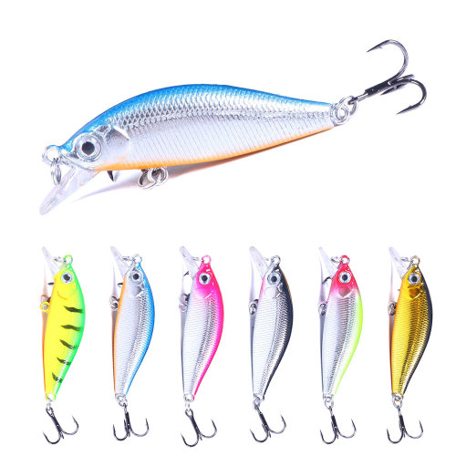 5CM 3g Mini Sinking Minnow Fishing Lure Hard Artificial Bait Fishing Wobblers Pike Carp Bait Fishing Tackle