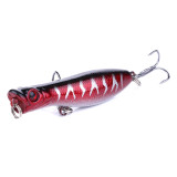 hard Plastic popper fishing lures 6cm 5g sequins wobblers catfish fishing baits isca pesca fishing tackles