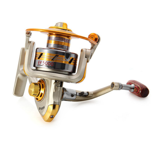 12BB 5.5 : 1 Fishing Reel Metal Spool sea rock Spinning Fishing Reels Carretilha Pesca Spinning Wheel