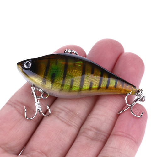 6cm 13.1g VIB Fishing Lure Lipless Trap Crankbait Hard Bait Sinking Bass Bait