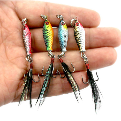 Rotating Metal VIB Vibration Bait Spinner Spoon Fishing Lures 25mm/4g Jigs Trout Winter Fishing Hard Baits Tackle Pesca