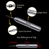 Skinny Lead Drop Shot Fishing Weights Sinkers Multiple Sizes for Bass Trout Crappie Catfish by