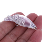 Blank Crankbait Fishing Wobblers Hard bait Bass Fishing Lures