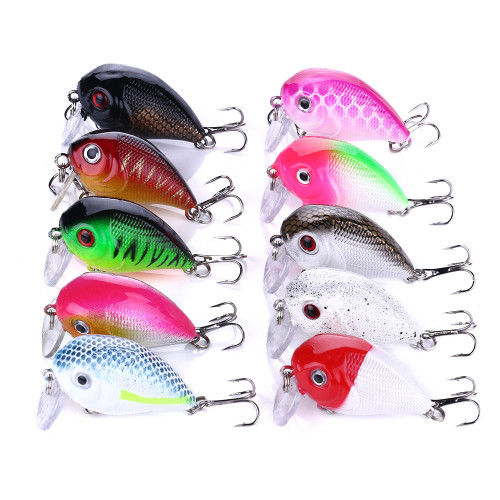 Crank Bait Fishing Lure 7g/4.5cm Hard Baits Swimbaits Boat Ocean Topwater Lures for Trout Bass Perch Fishing Lures