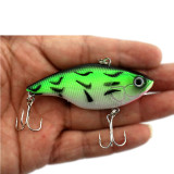 Winter VIB Fishing Lures 18g/0.635oz 7.5cm/2.95in VIBE Bait With Lead Inside Lead Fish Ice Fishing Tackle