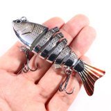 10cm 24g Multi-section Hard Bait Fishing Jointed Wobbler Bait 3D Lifelike 7 Segments Swimbait