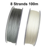 8 Strands PE Fishing Line Raid Fishing Line 100M Multifilament Fishing Wire Carp Fishing Line Tool