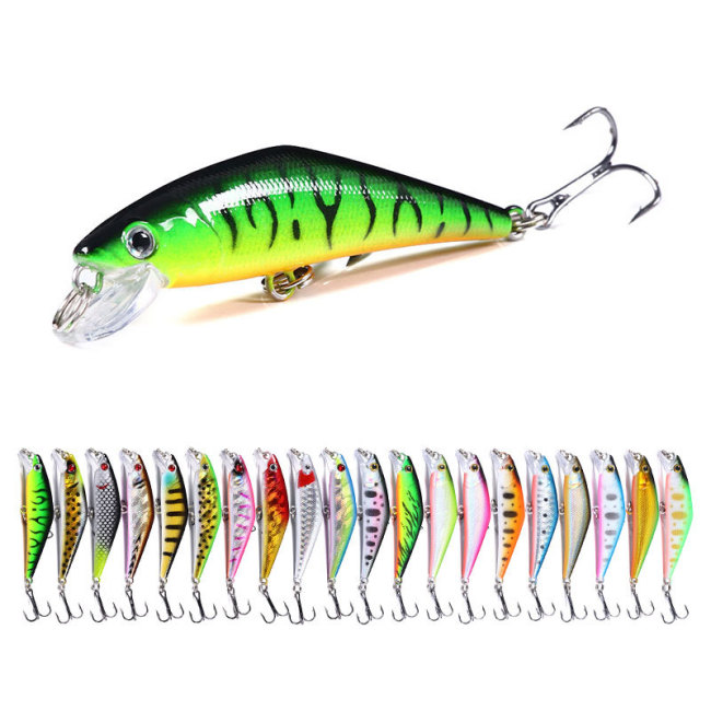 Fishing Minnow Baits 6.8Cm-5.2G-8# Jerkbait Minnow Fishing Lure Jerkbait for Perch Sinking Wobblers Artificial Hard Bait
