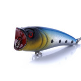 6cm/7g popper wobbler fishing lures artificial hard bait pesca fishing tackle
