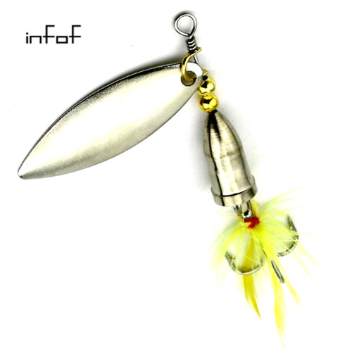 Fishing Spinner Metal Fishing Lures Fishing Spoon bait Sequins Spoon Lures bass Fishing bait