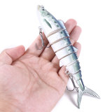 Jointed Minnow Bait 8segement Hard Plastic Fishing Lure 5colours 17.8cm-38g Artificial Fishing Set