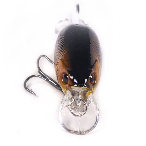 Crank bait Fishing lure 6cm 9.6G Artificial Hard Bait floating Wobblers Carp Fishing Tackle