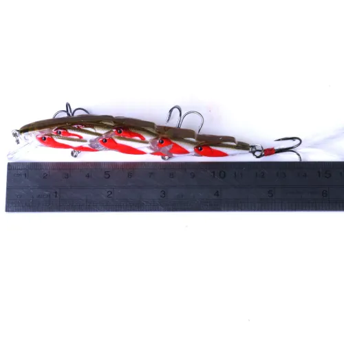 11.5CM 15.7G Group Minnow bait Fishing Lures 3 Hooks Hard Artificial Bait