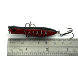 hard Plastic popper fishing lures 6cm 5g sequins wobblers catfish fishing baits isca pesca fishing tackles
