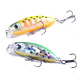 Mini Minnow Fishing Lure 4.2cm 3.1g Topwater Hard Bait Wobbler Jig Bait Crankbait bass Pesca Fishing tackle SwimBait