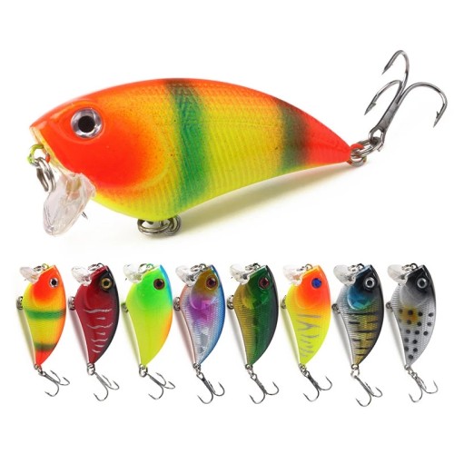 5.5cm 6.6g VIB Fishing Lure Winter Fishing Hard Bait Isca Artificial Sea Fishing Tackle Wobbler Crankbait
