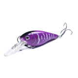 Suspending Minnow Bait 8CM-7.2G-6# Fishing Lure Jerkbait Isca Crankbait Hard Baits Big Wobbler Crank Fishing Lure