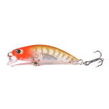 Minnow Fishing Lure Laser Hard Artificial Bait 3D Eyes 5cm 5g Fishing Wobblers Pike Carp Bait Crankbaits Fishing Tackle