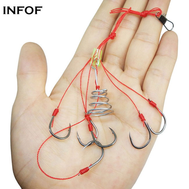 Explosion Fishing Hooks,Fishing Carp Hooks, Powerful Explosion Stainless Steel