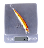 Floating Minnow Fishing Lure 8.5CM-6G-#6 Jerkbait Bass Pike Carkbait Wobblers Swimbait Professional Hard Bait Depth 0.3~1.5m