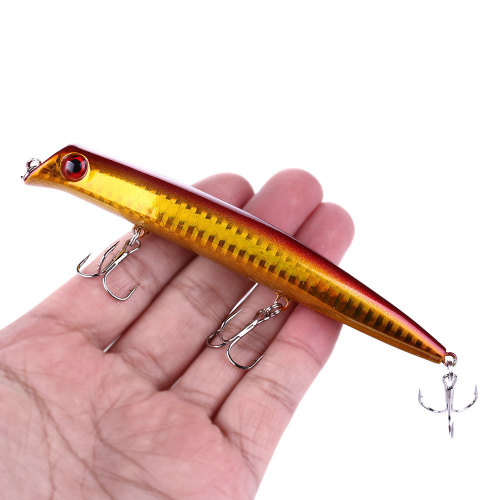 16g 12.6cm popper fishing lures wobbler hard bait topwater pesca fishing tackle