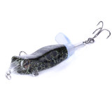 Pencil Fishing Lure Lifelike Frog Tractor Hard Plastic 9.5CM-11G Artificial Tractor Propeller Tackle