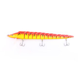 Fishing Jointed Minnow Lures,with High Carbon Steel Anchor Hook, Lifelike Multi Jointed Artificial Swimbait