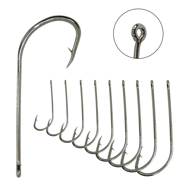 High carbon steel Long Shank Beak Eagle hook Fishing Hooks Octopus Rig Making Hooks