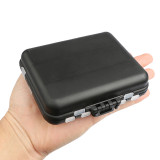 187Pcs/set Carp Fishing swivels Set Carp Tubes Safety Clips Hooks Swivels Kit Hair rigs With Hard Plastic Tackle Box