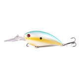 Crankbaits Bass Fishing Lures Set Small Fishing Baits Topwater Hard Lures, Sharp Treble Hooks for Trout Minnow Popper Walleye Crappie