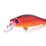 Minnow Lures Hard plastic Bait Fishing lures fishing tackle with 6# hook ,8.9g/0.314oz,8.5cm/3.35in