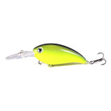 Crankbaits Bass Fishing Lures Set Small Fishing Baits Topwater Hard Lures, Sharp Treble Hooks for Trout Minnow Popper Walleye Crappie