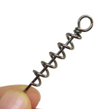 Fishing Lure Centering-Pin Spring Stainless Steel Fishing Pin Bait Holder Lure Screw Lock