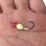Ice Lure Jig Hook 25mm/2.5g Hard artificial Baits Lead Jig Head Winter Fishing Lures