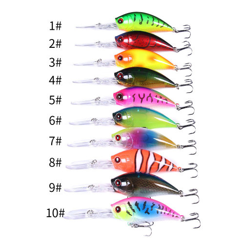 Crank Fishing Lure Bait Wobbler 20.5g 12.5cm Minnow Isca Artificial Lures Crankbait Leurre de Bass Pike Trolling Tackle