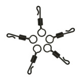 Extended Carp Fishing Q Shape Snap Matte Black Carp Fishing Accessories