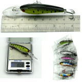 Minnow Fishing bait with 8# treble hooks carp Fishing Lures freshwater Fishing tackle Sinking Trout Bait ,9.2cm/3.62in 8g/0.282oz