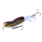 Pencil Fishing Lure Lifelike Frog Tractor Hard Plastic 9.5CM-11G Artificial Tractor Propeller Tackle