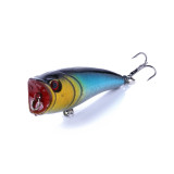 6cm/7g popper wobbler fishing lures artificial hard bait pesca fishing tackle