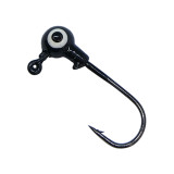 Painted Jigheads Hook Round Double eye Fishing Jigs Hooks Jigging Worm Hook for Soft Bait