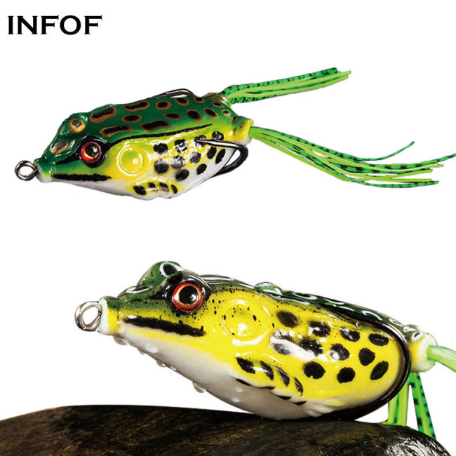 21 colors Topwater Frog bait 6g/10g/14g Soft Fishing Lure Silicone Artificial Bait Frogs For Snakehead Fishing Tackle