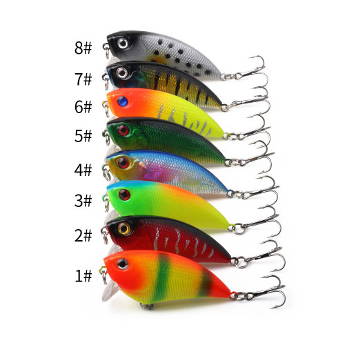 5.5cm 6.6g VIB Fishing Lure Winter Fishing Hard Bait Isca Artificial Sea Fishing Tackle Wobbler Crankbait
