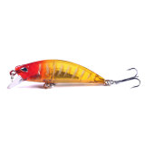 Minnow Fishing Lure Laser Hard Artificial Bait 3D Eyes 5cm 5g Fishing Wobblers Pike Carp Bait Crankbaits Fishing Tackle