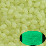 Soft Rubber Glow Oval Fishing Beads Eggs Fishing Stop Luminous Stopper Night Fly Fishing Accessories pesca