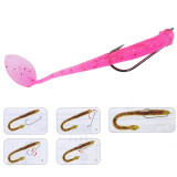 Fishing Worm Hooks for Soft Bait Carbon Steel Carp Worm Hook 6#-5/0# Mustad Fish Hooks