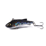 Mini VIB Fishing Lure 4cm 4g Vibration Artificial Bait Winter Ice Wobbler Bass Pike Carp Crankbait